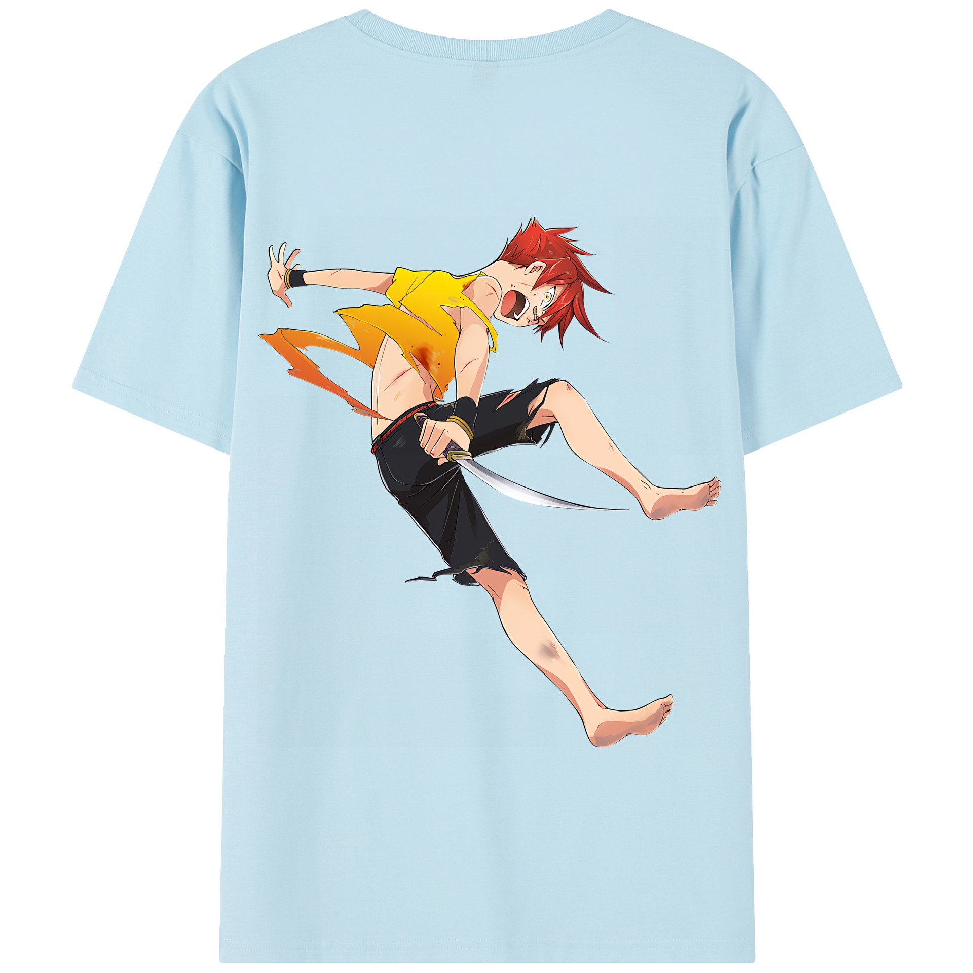 （画像用） 刀剣乱舞 Touken Ranbu 綿100％半袖Tシャツ（背面プリント）